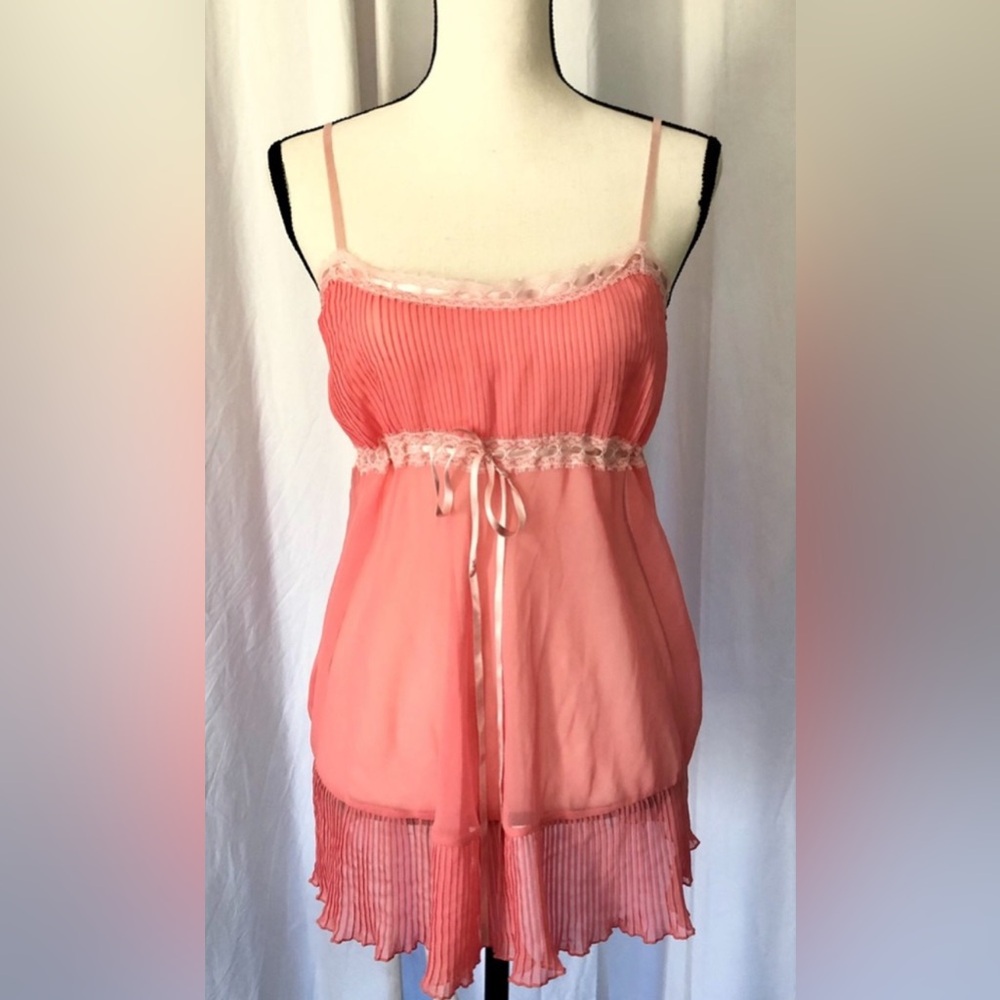 🌾 Flirty‎ Pink Nighty Slip